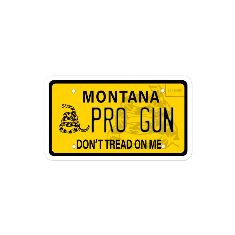 MONTANA PRO GUN - Bubble-free stickers