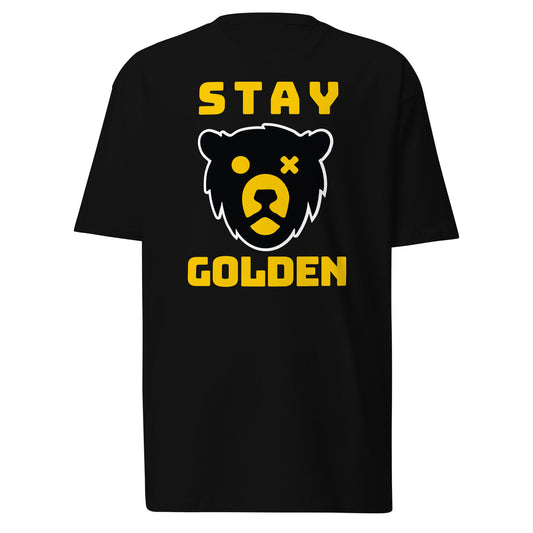 STAY GOLDEN ATL1 - Men’s premium heavyweight tee