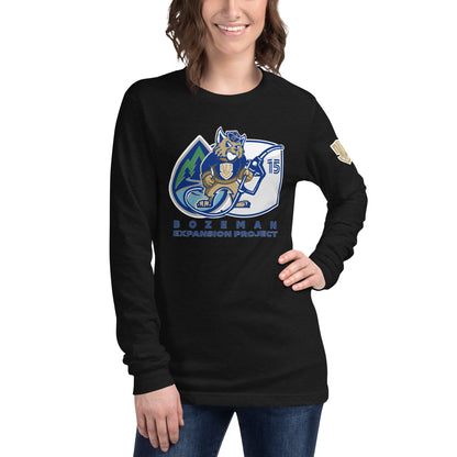 BOZEMAN EXPANSION PROJECT - TRIPLE FRONT - Unisex Long Sleeve Tee
