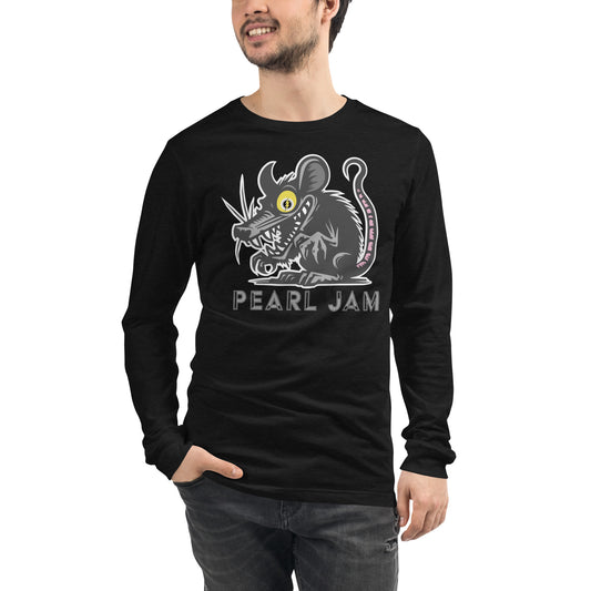 PJ RATS - FRONT AND BACK - Unisex Long Sleeve Tee
