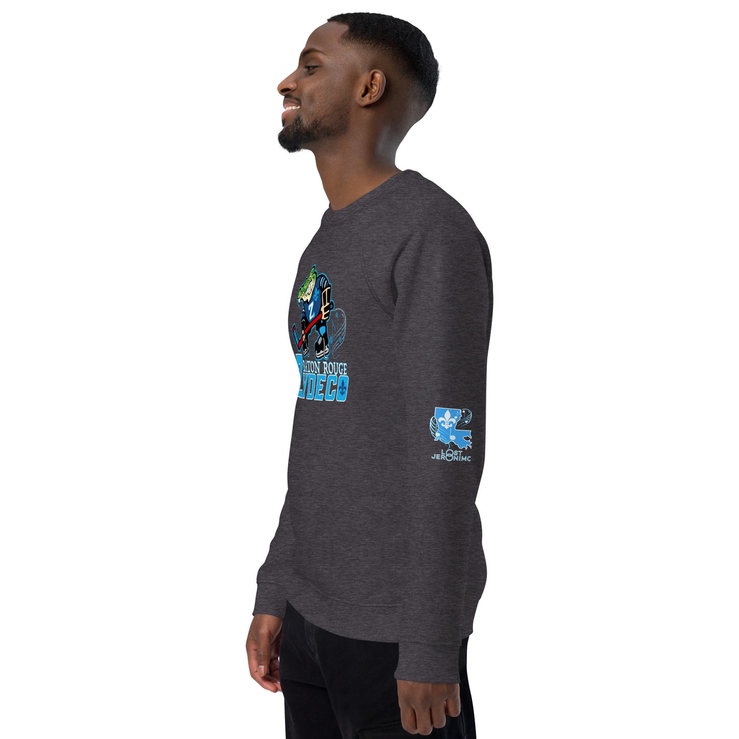 ZYDECO V1 - Unisex organic raglan sweatshirt