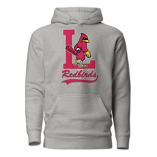 Lewistown Redbirds - Alt Logo V1 - Unisex Hoodie