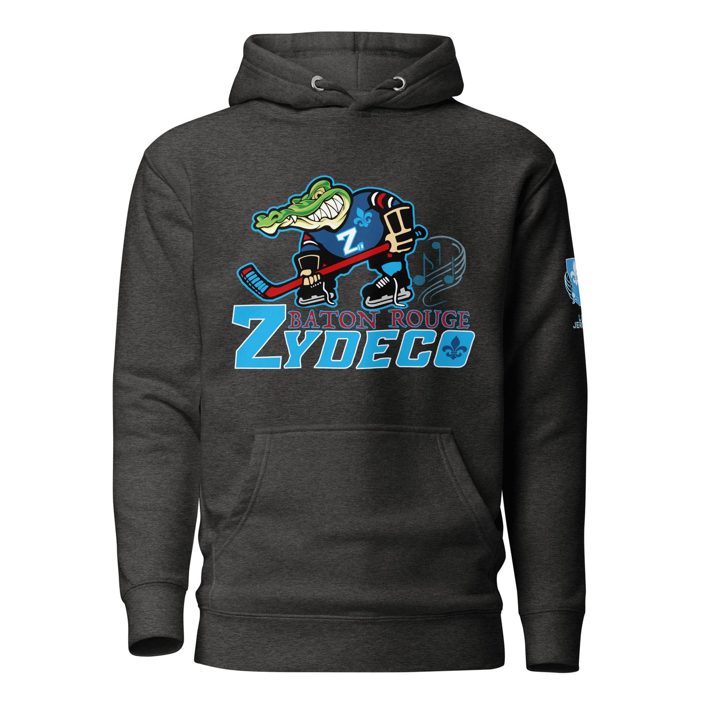 ZYDECO - V1 - BLUE, RED, WHITE - Unisex Hoodie
