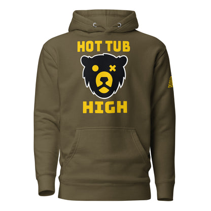 BWHS HOT TUB HIGH / AINT NO PARTY BEAR ON SLEEVE - Unisex Hoodie