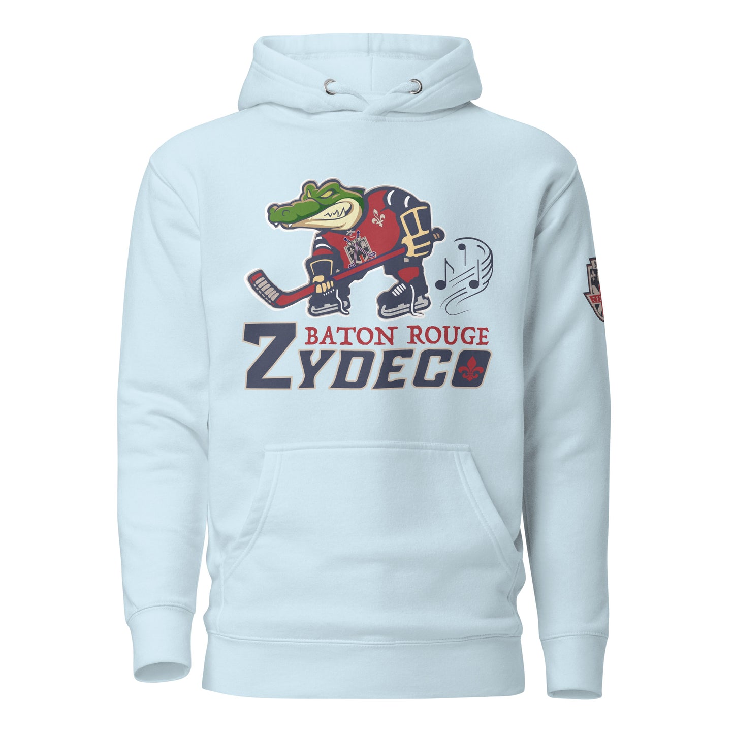 ZYDECO - AL LOGO & BADGE ON SLEEVE - Unisex Hoodie