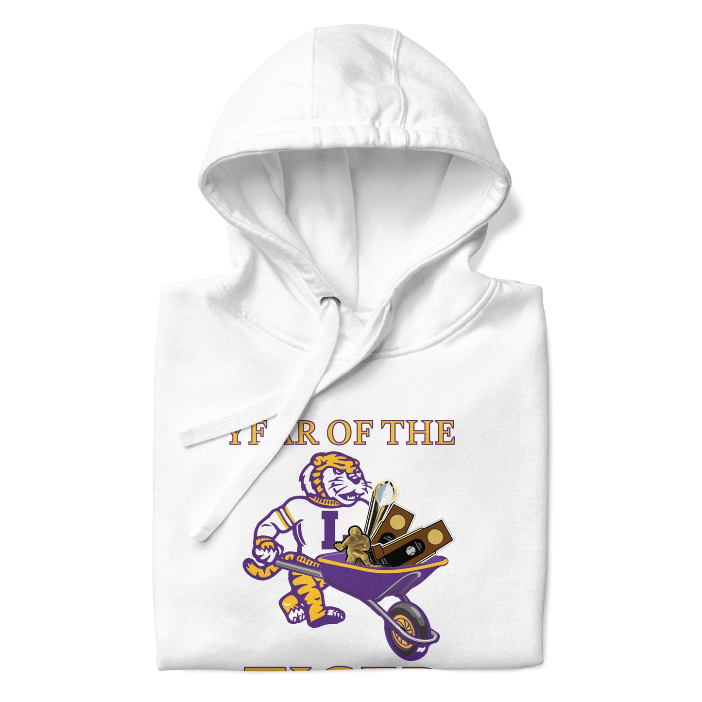 YEAR OF THE TIGER W TROPHY MIKE - FRONT - Unisex Hoodie
