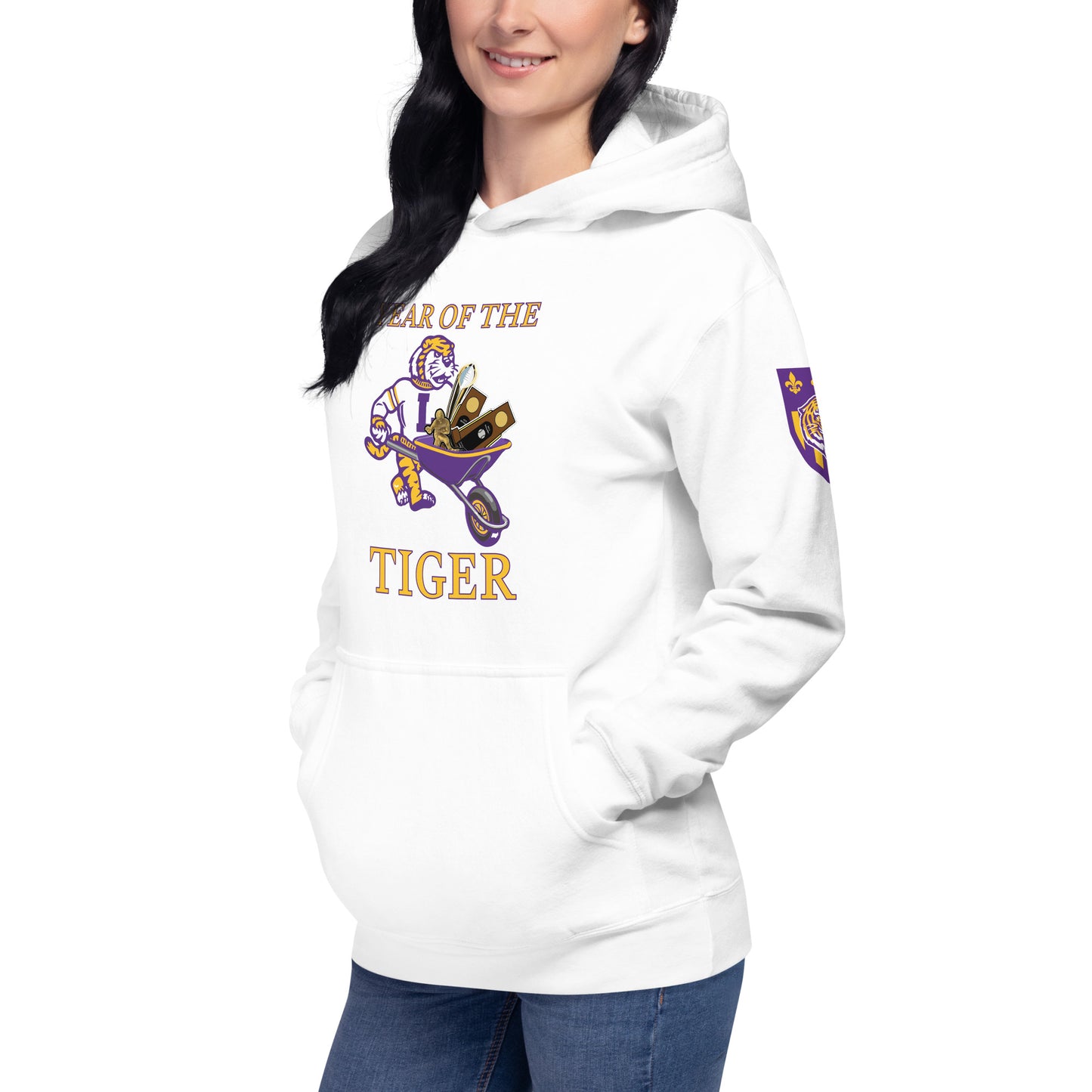 YEAR OF THE TIGER W TROPHY MIKE - FRONT - Unisex Hoodie