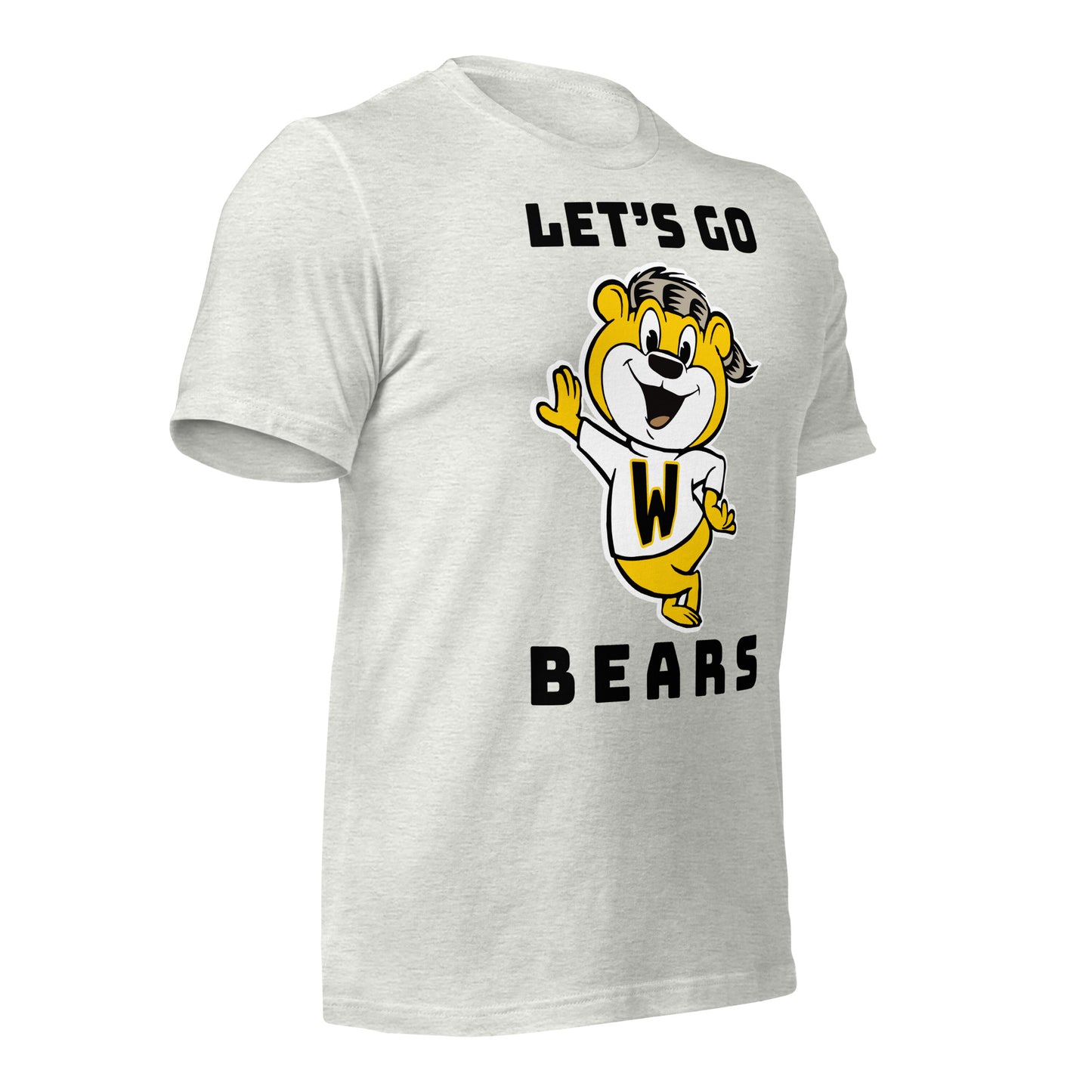 LET'S GO BEARS - BLACK FONT - BELLA+CANVAS - Unisex t-shirt