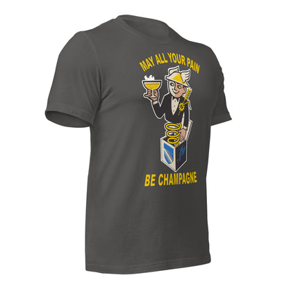 CHAMPAGNE / CHAM-PAIN - V1 BELLA CANVAS - Unisex t-shirt