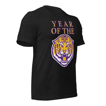 YEAR OF THE TIGER/ TROPHY MIKE ON SLEEVE - BELLA+CANVAS - Unisex t-shirt