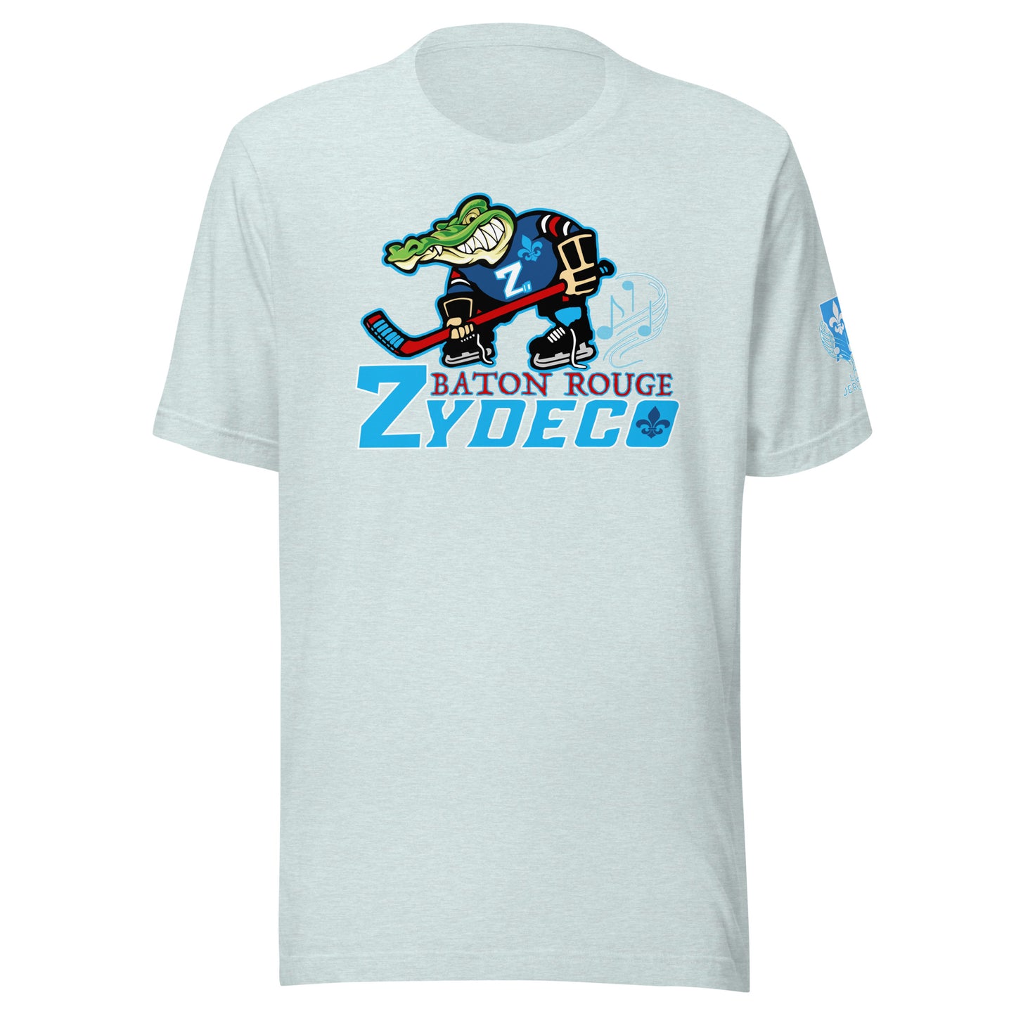 ZYDECO - V1 BLUE/ RED/ WHITE - BELLA CANVAS - Unisex t-shirt