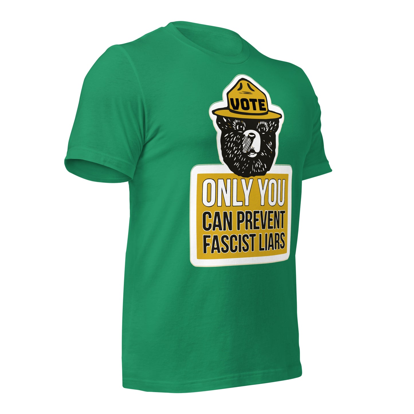 VOTE - PREVENT FASCIST LIARS / DEFEND AMERICA - BELLA+CANVAS - Unisex t-shirt