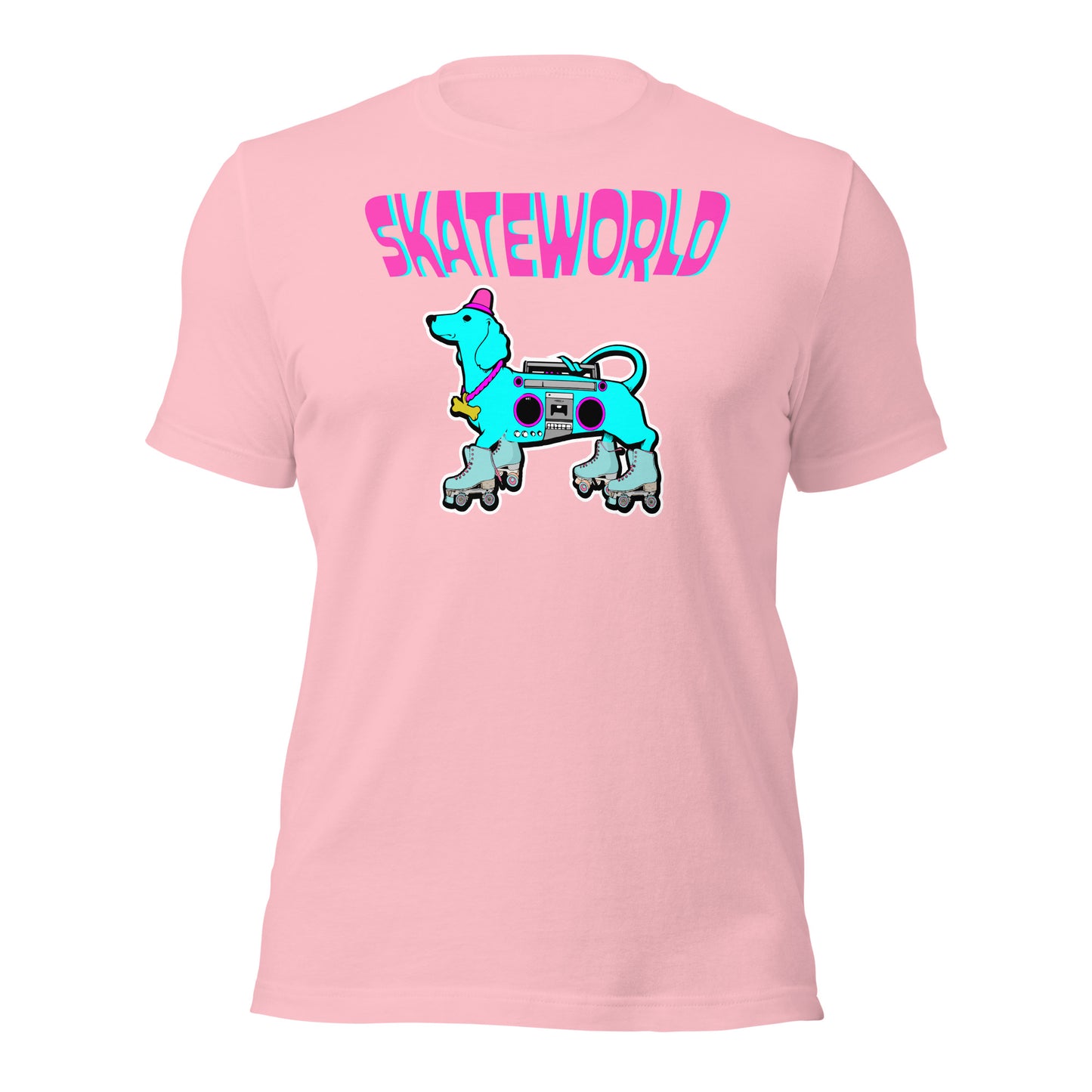 SKATEWORLD - SKATE DOG / FOLLOW ME - BELLA+CANVAS - Unisex t-shirt