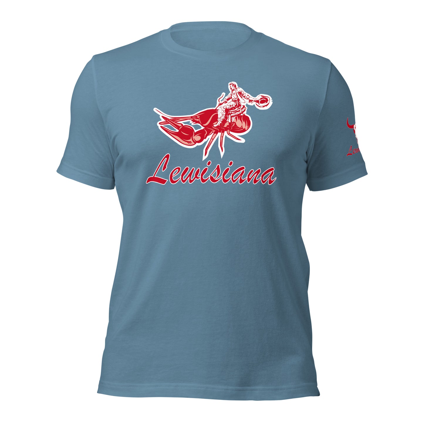 LEWISIANA CRAWFISH COWBOY - BELLA+CANVAS - Unisex t-shirt