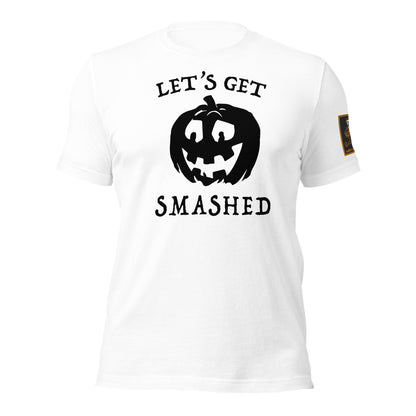 LET'S GET SMASHED - BALCK FONT - BELLA+CANVAS - Unisex t-shirt