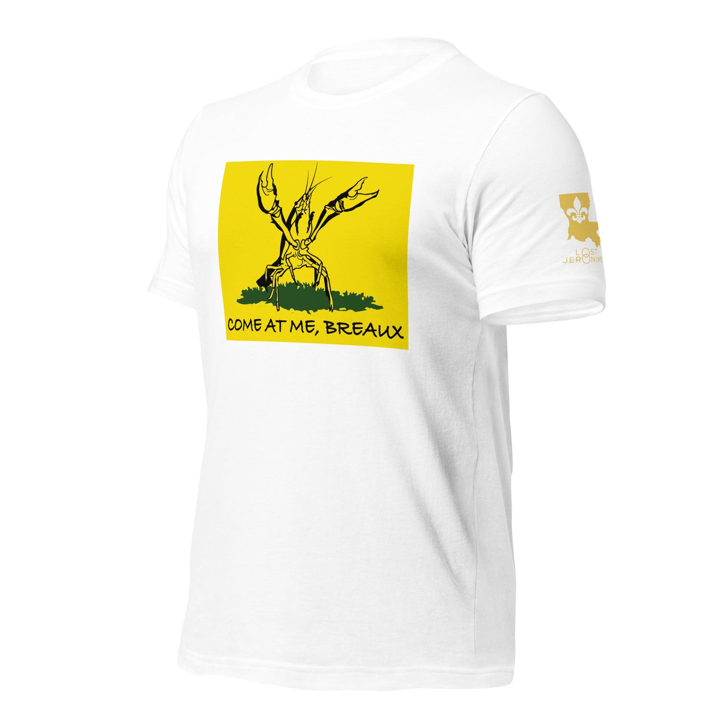 CAJUN GASDEN FLAG - COME AT ME, BREAUX - BELLA CANVAS - Unisex t-shirt