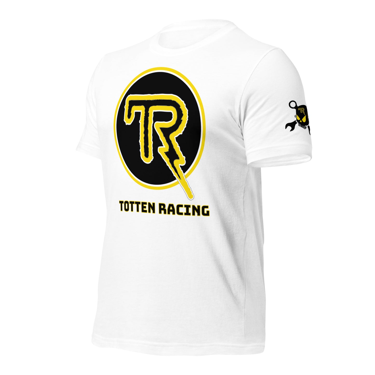 TOTTEN RACING - FRONT AND SLEEVE - BELLA+CANVAS - Unisex t-shirt