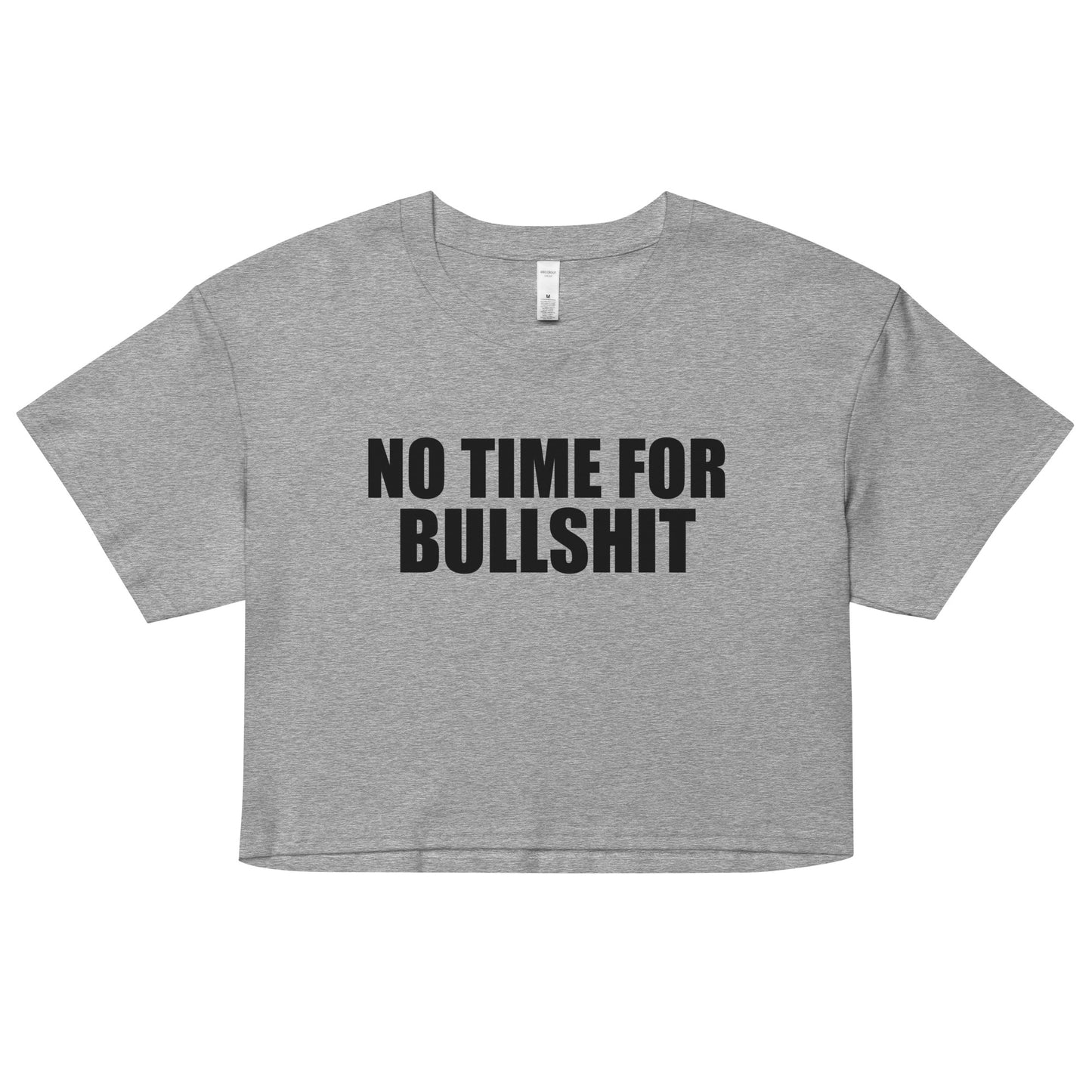 NO TIME FOR BS - Women’s crop top