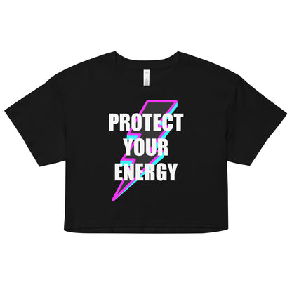 PROTECT YOUR ENERGY LB1 - Women’s crop top